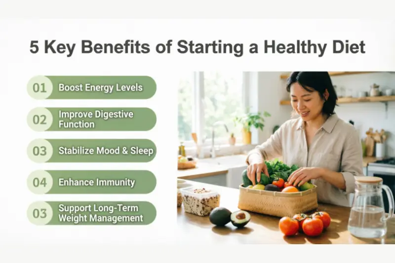 benefits of how to start eating healthy