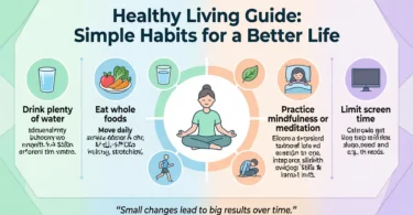 healthy living guide simple habits for a better life