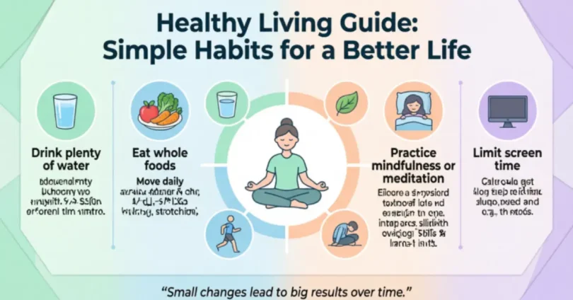 healthy living guide simple habits for a better life