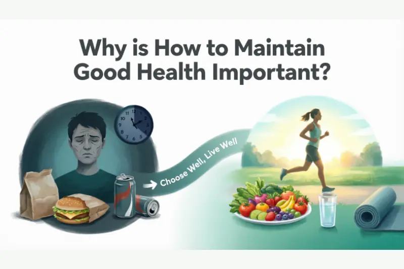 why is how to maintain good health important